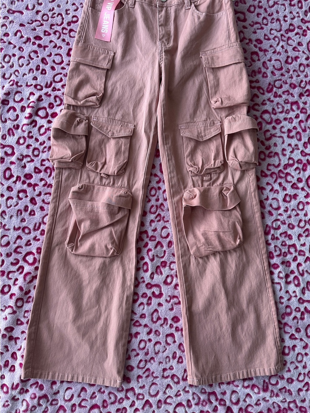 VIP Rose Pink High-Rise Jeans
